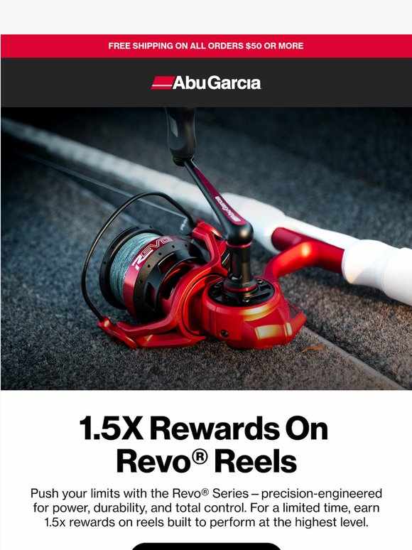 ACT FAST — 1.5x Rewards on Revo® Reels❗