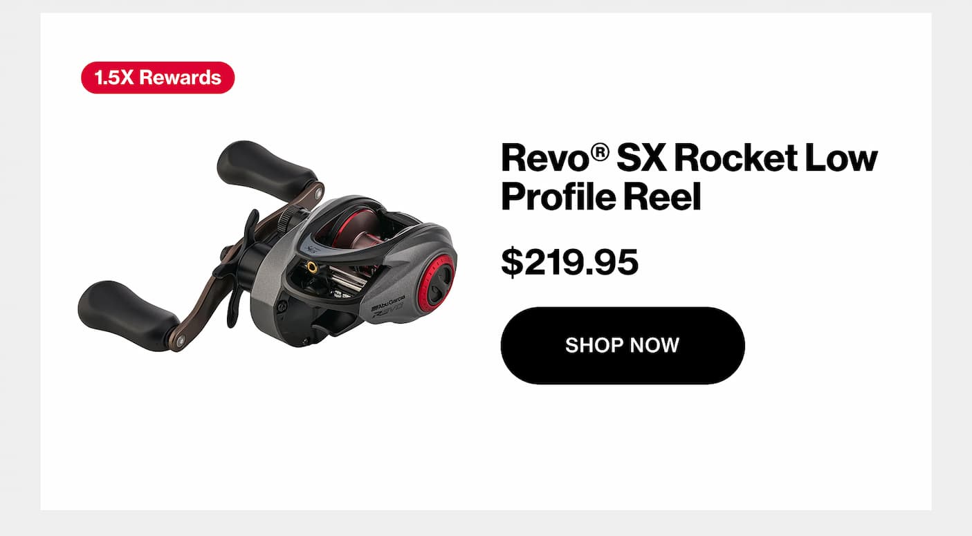 Revo SX Rocket Low Profile Reel
