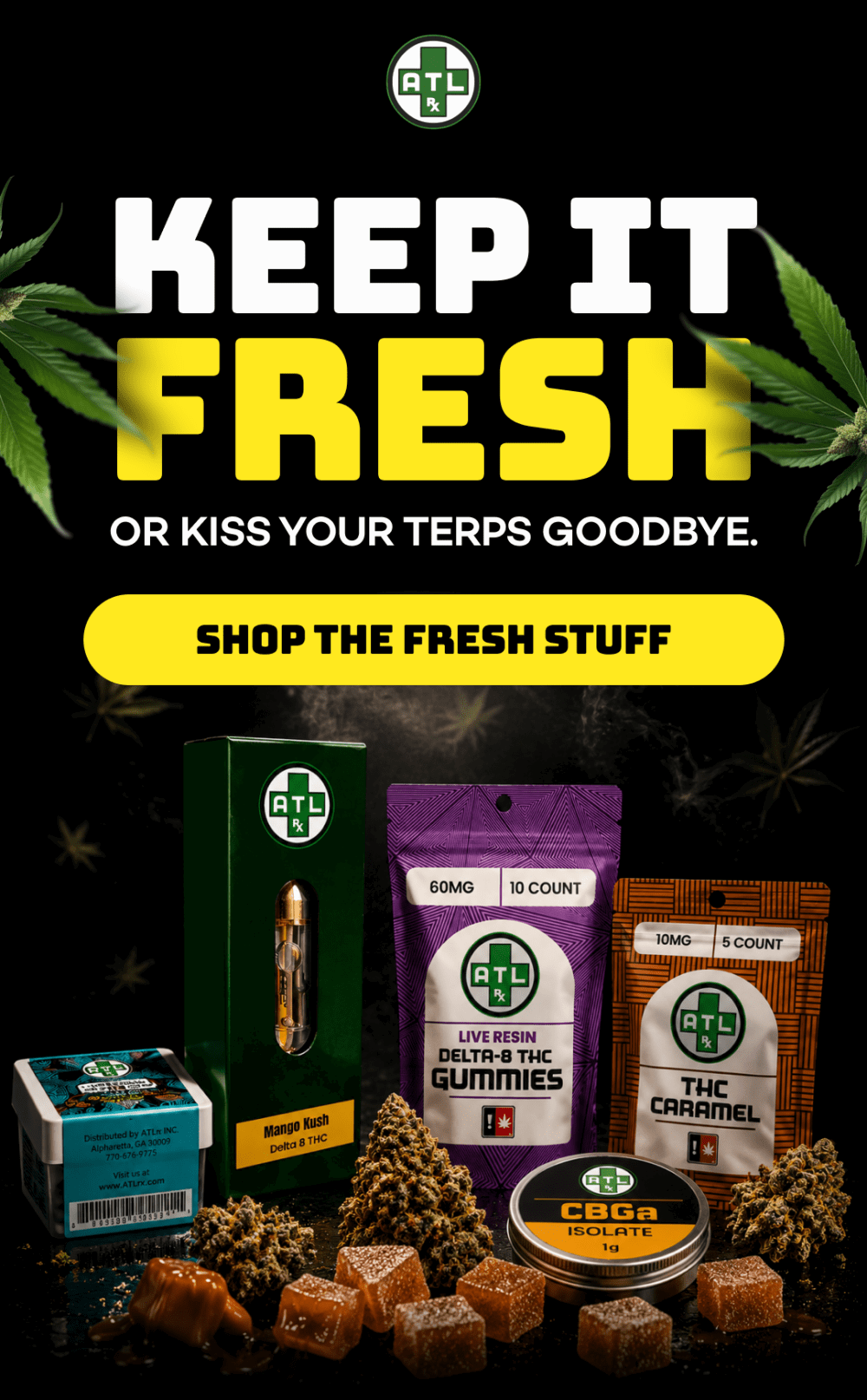 Keep it fresh or kiss your terps goodbye