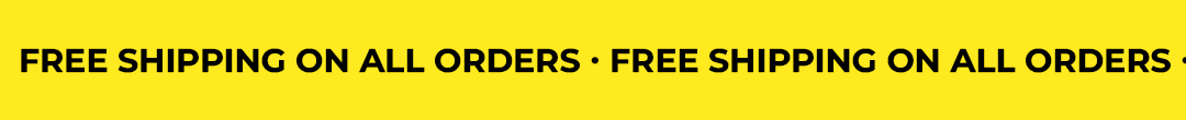 Free Shipping on all orders