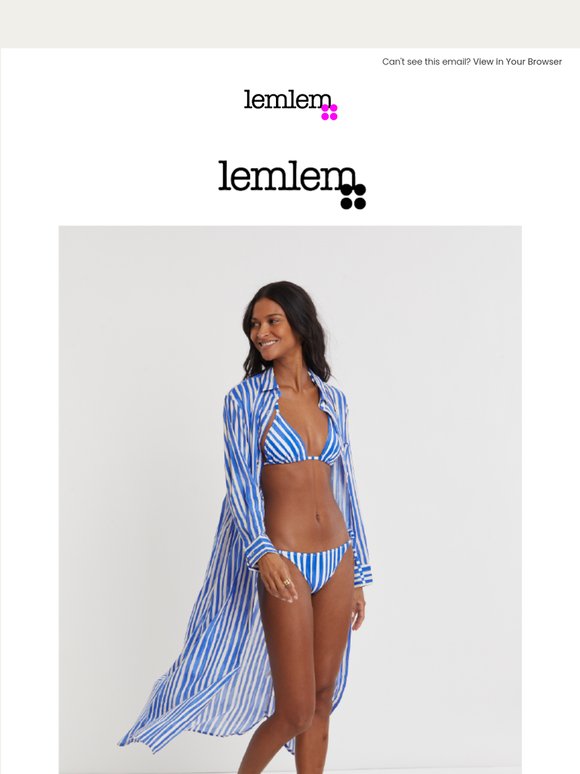 Cotton Voile & Blue Stripes