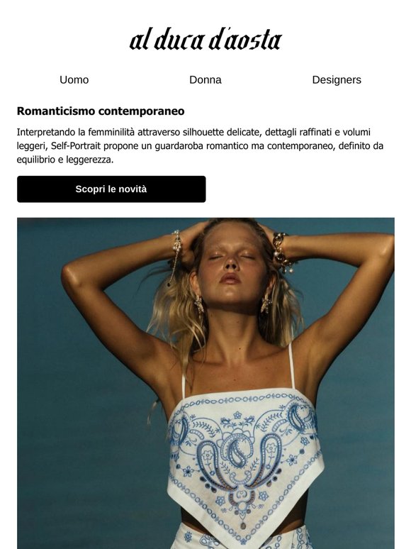 Self-Portrait SS26: romanticismo contemporaneo
