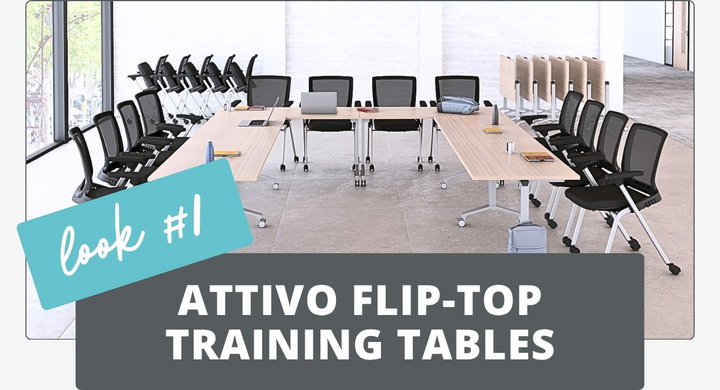 Look #1: Training Room designed with Attivo Collection by Corp Design.