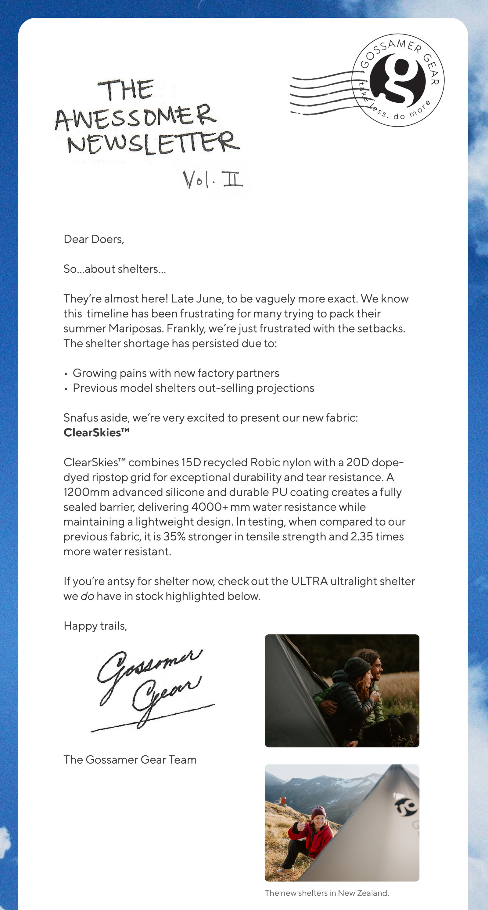 Newsletter
