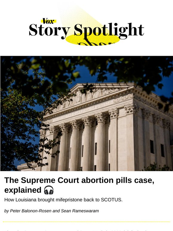 The SCOTUS abortion pills case, explained
