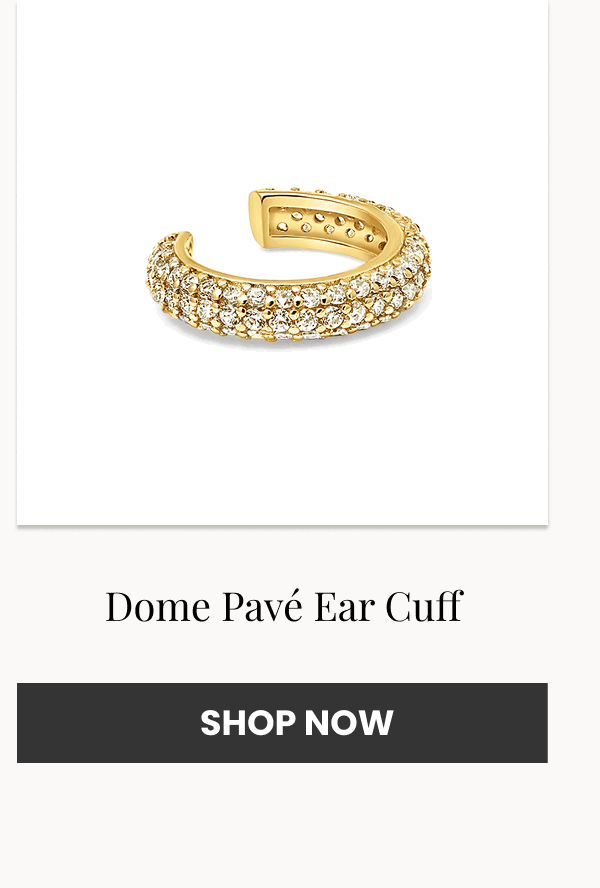 Dome Pavé Ear Cuff (Shop Now)