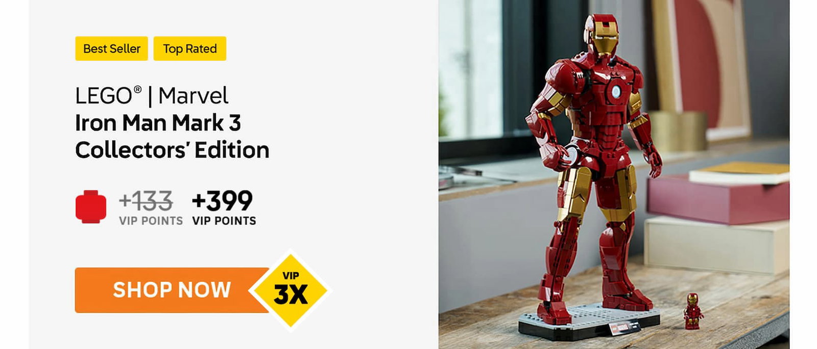 LEGO® | Marvel Iron Man Mark 3 Collectors’ Edition