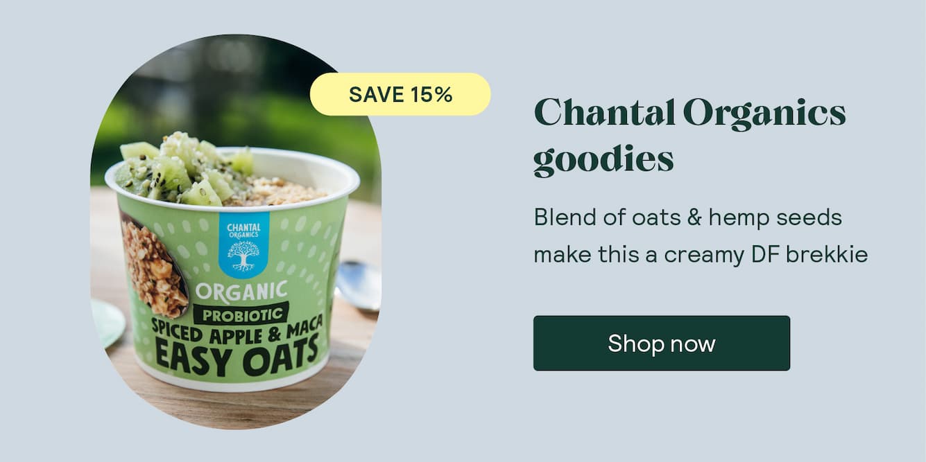 Shop Chantal Organics 15% off