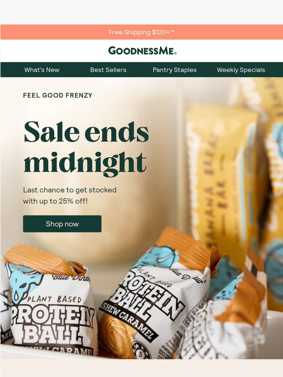 Final call to save up to 25%
