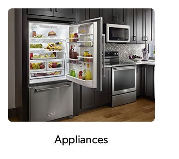 Click to shop appliances