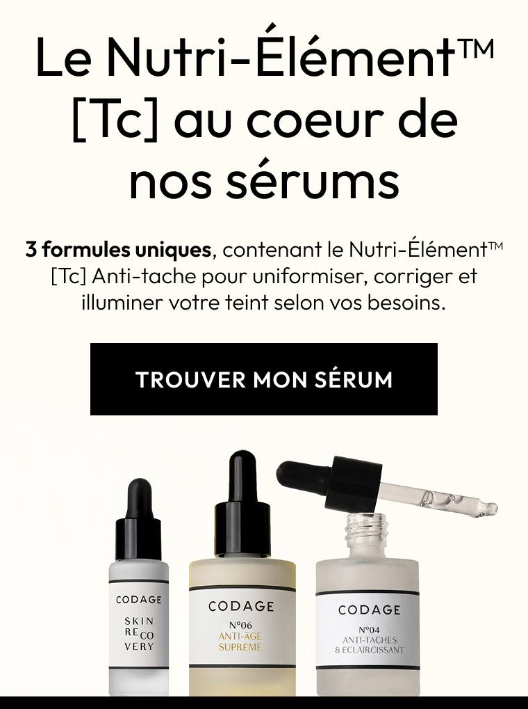 4 SÉRUMS, 4 ESSENTIELS POUR UN TEINT UNIFORME 1