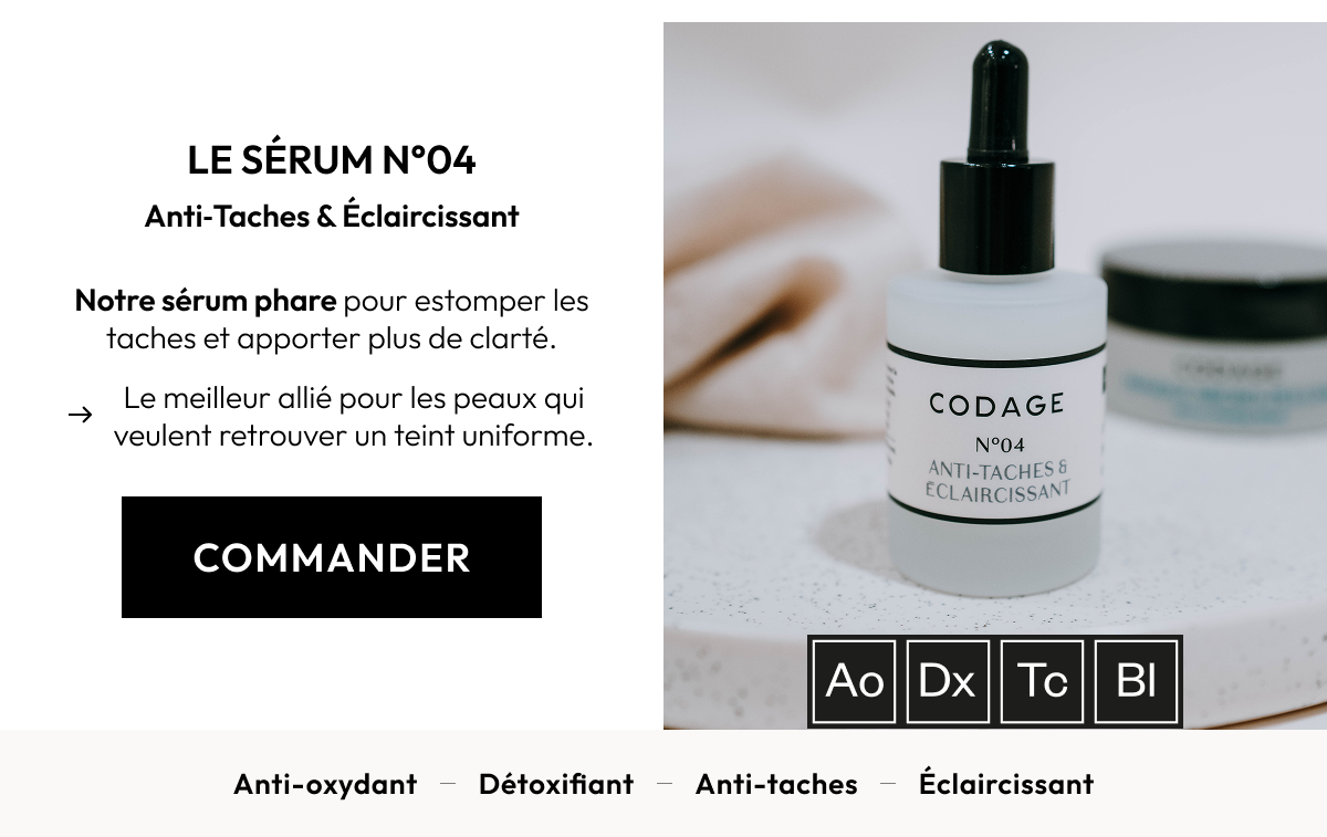 Sérum N°04 Anti-taches & éclaircissant
