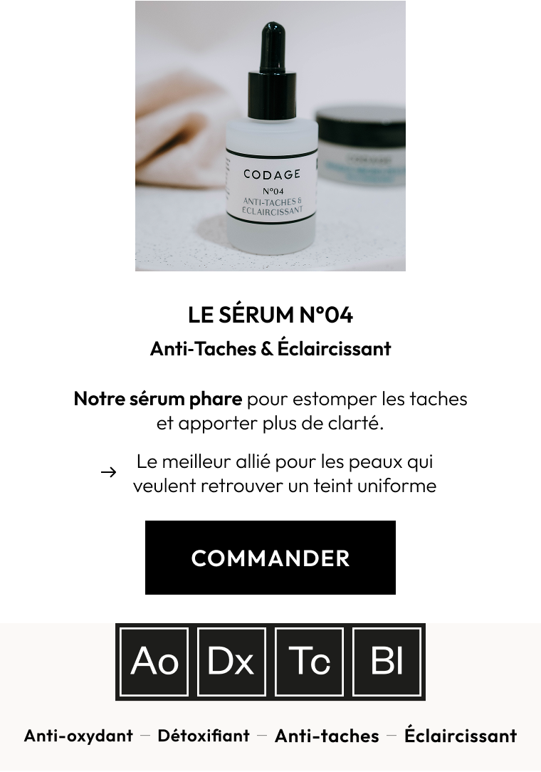 Sérum n°04 Anti-tache et éclaircissant 