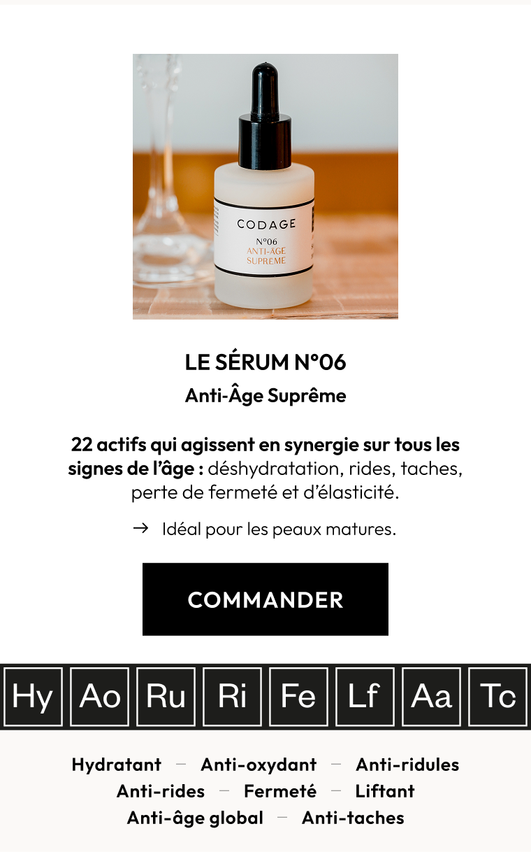 Le Sérum N°06 Anti-Âge Suprême CODAGE