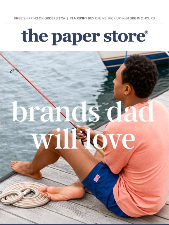 Give Dad the gift of iconic brands