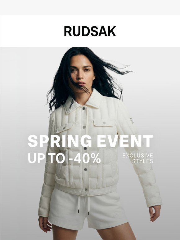 Our Spring Event is Here