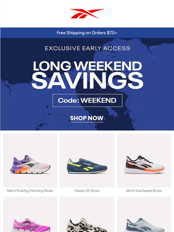 LAST CHANCE: Early Long Weekend Savings