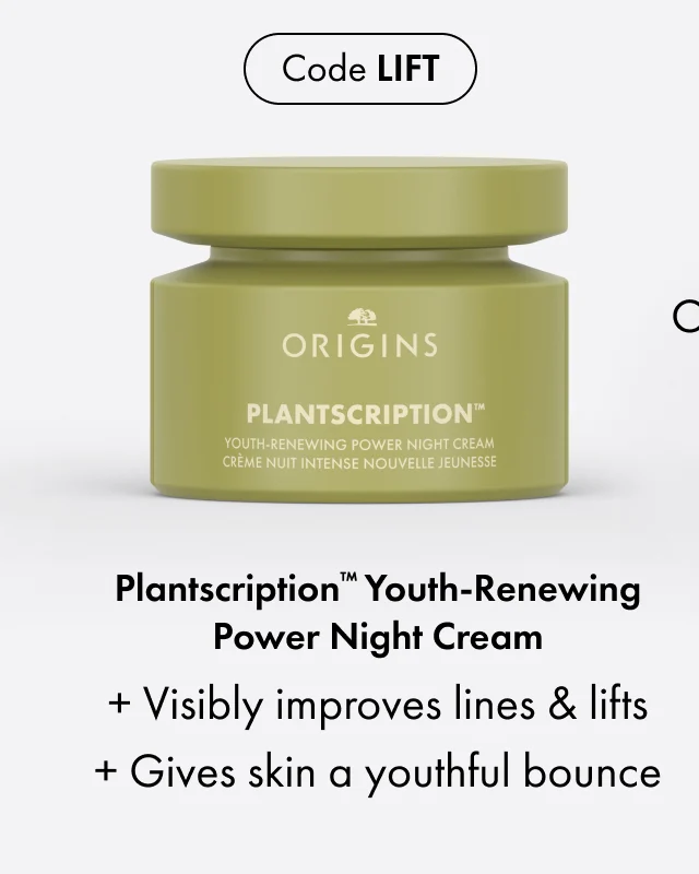 Code LIFT | Plantscription™ Youth-Renewing Power Night Cream | + Visibly improves lines & lifts | + Gives skin a youthful bounce