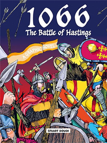 Book cover for 1066: The Battle of Hastings (A Graphic Novel). - Shop Now.