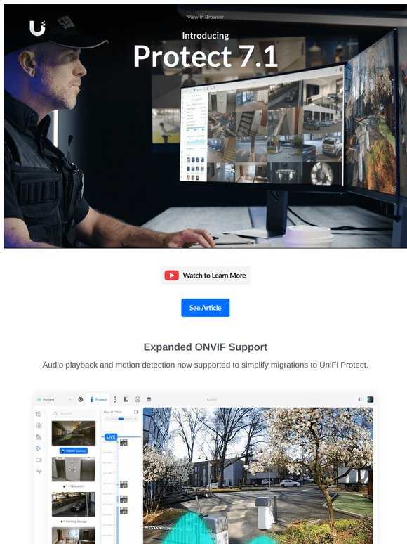 Explore UniFi Protect 7.1 and the Latest Physical Security Updates