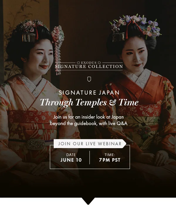 Signature Japan | Through Temples & Time - Live Webinar