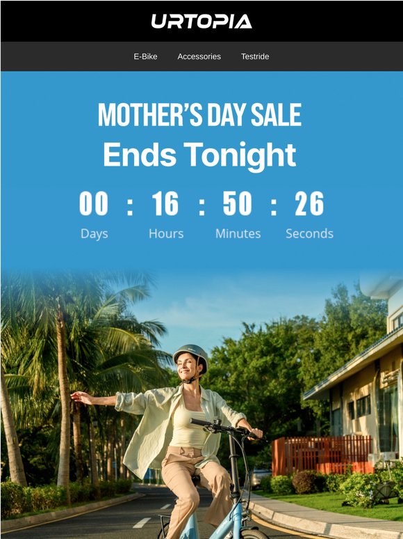 Mother’s Day Sale Ends Tonight