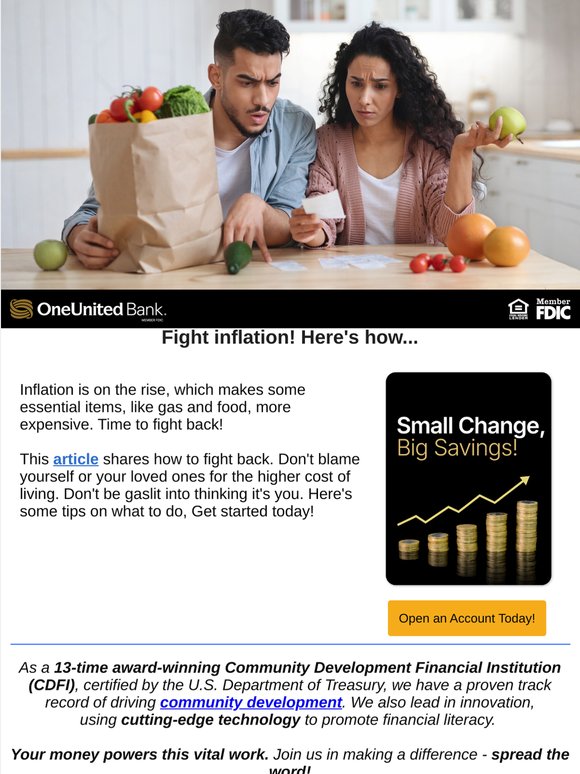 Fight inflation! Here's how...💰