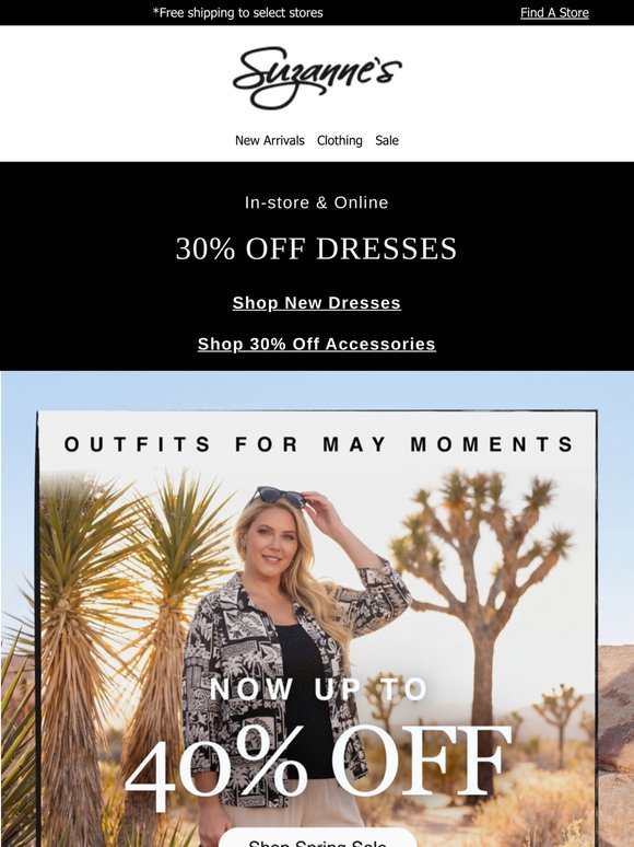 Summer Outfits & Spring Savings Are Here