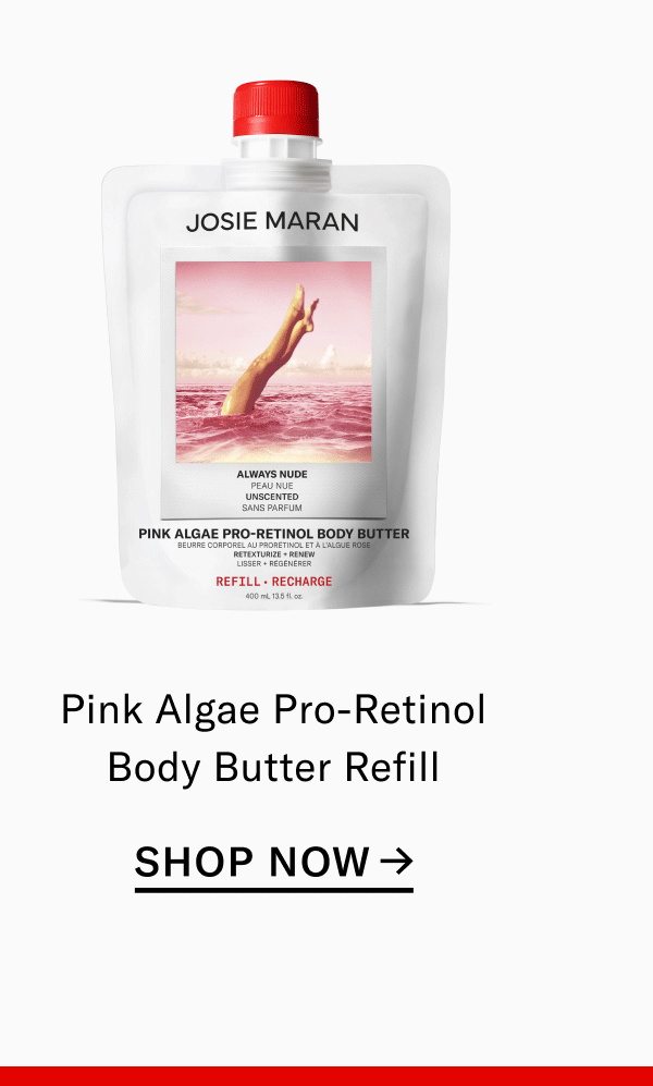 Pink Algae Pro-Retinol Body Butter Refill