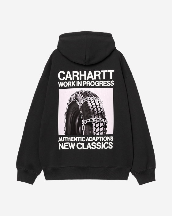 Hooded Sean Hamilton Sweatshirt | Black