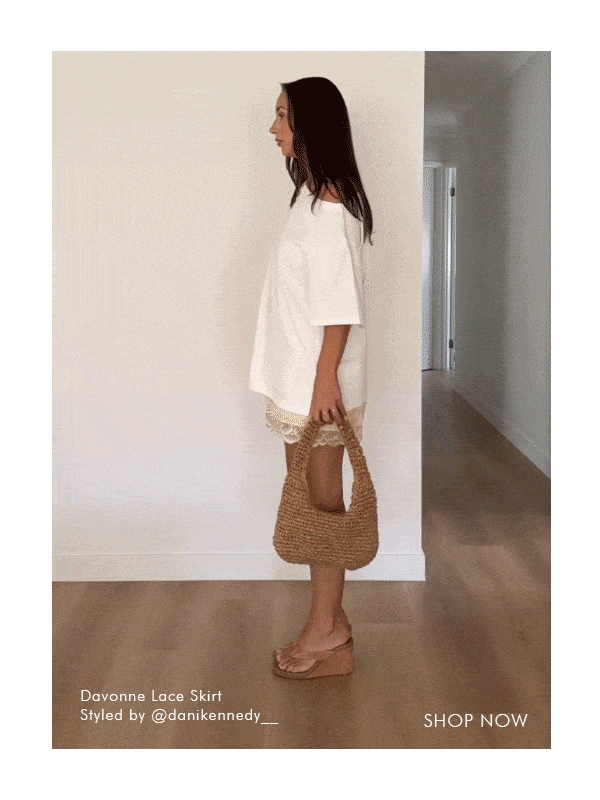Davonne Lace Mini Skirt