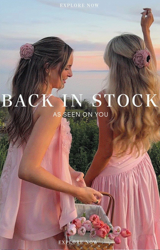 Back in stock