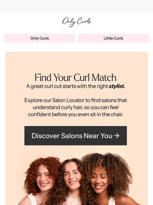 Finding a hairdresser who gets curls