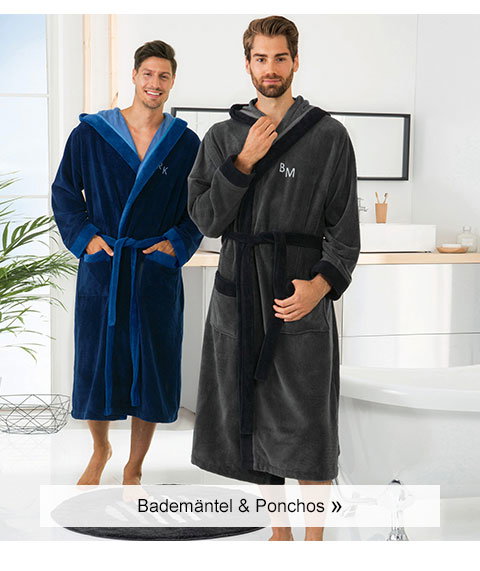 Bademäntel & Ponchos! 