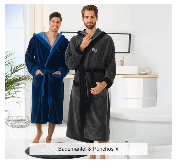 Bademäntel & Ponchos! 