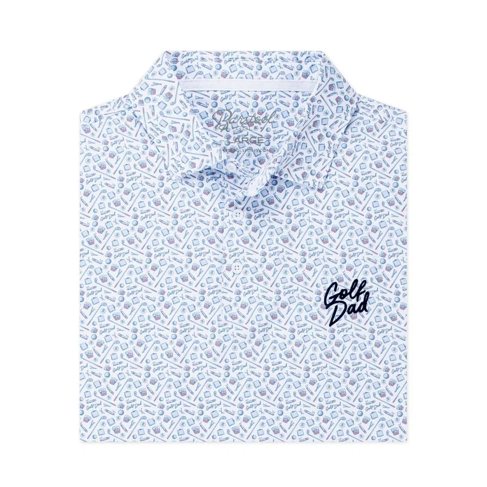 Image of Golf Dad Printed Performance Polo