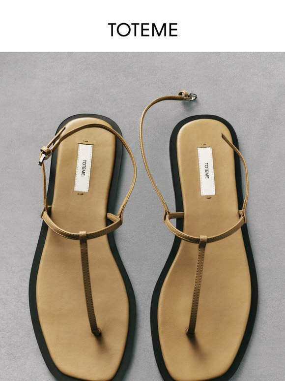 Purist sandals