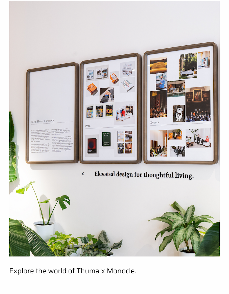 Explore the world of Thuma x Monocle