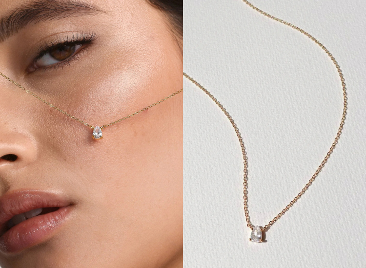 Valentine Necklace - Gold