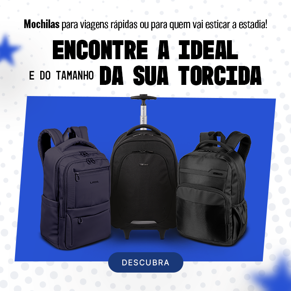 Mochilas para viagens rápidas ou para quem vai esticar a estadia!
