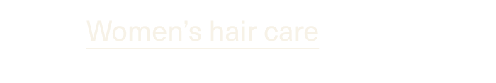 Women's Hair Care