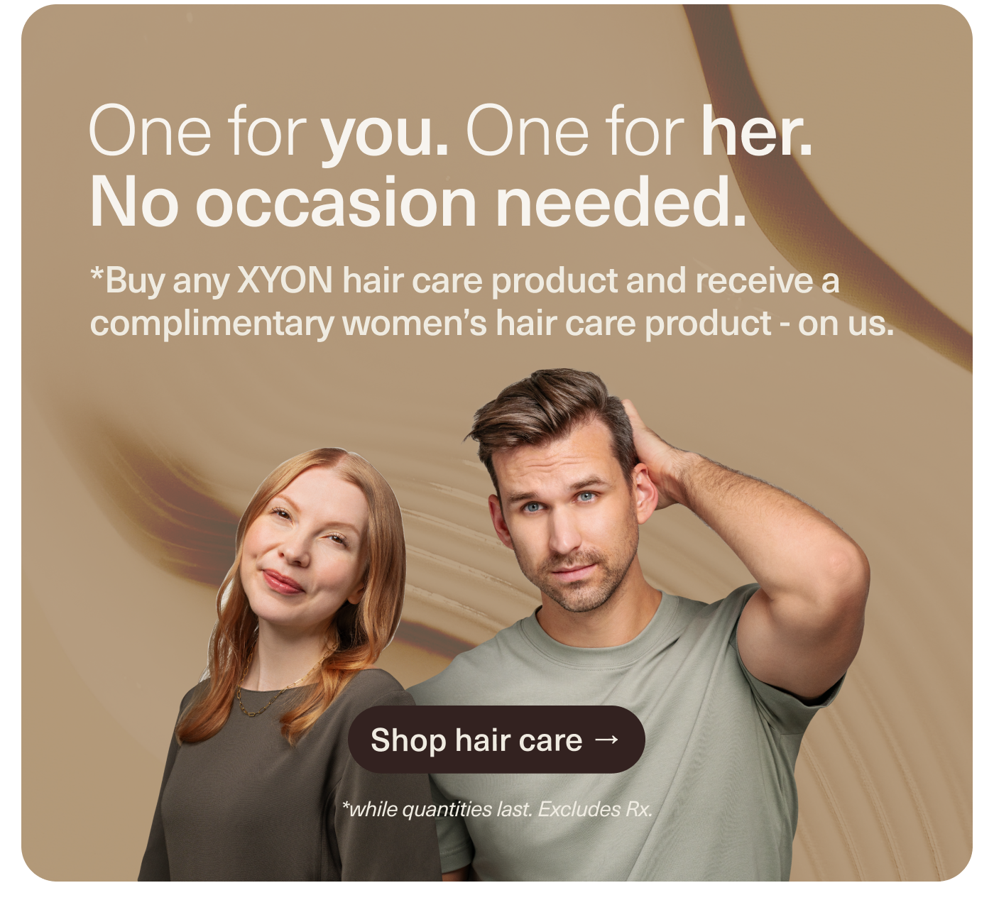 One for you. One for her. No occasion needed.