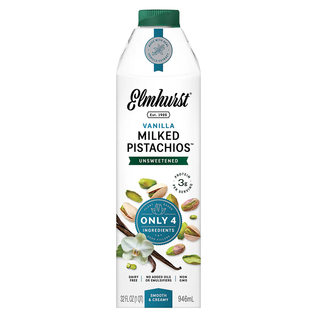 Unsweetened Vanilla Pistachio Milk