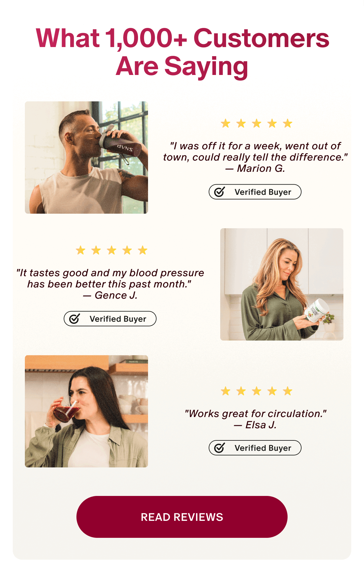 what 1000+ customers are saying