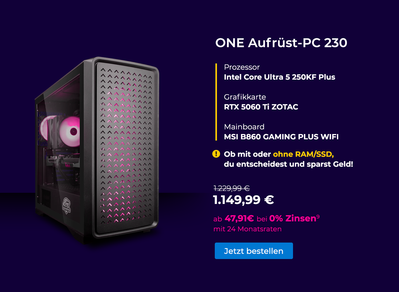 ONE Aufrüst-PC 203