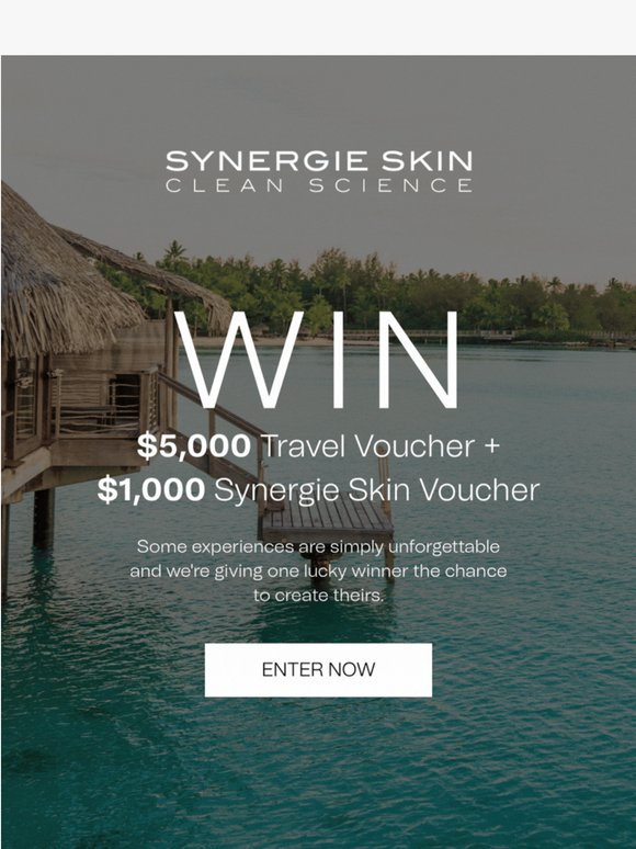 WANT TO WIN THE TRIP OF A LIFETIME? 🌴 ✈️