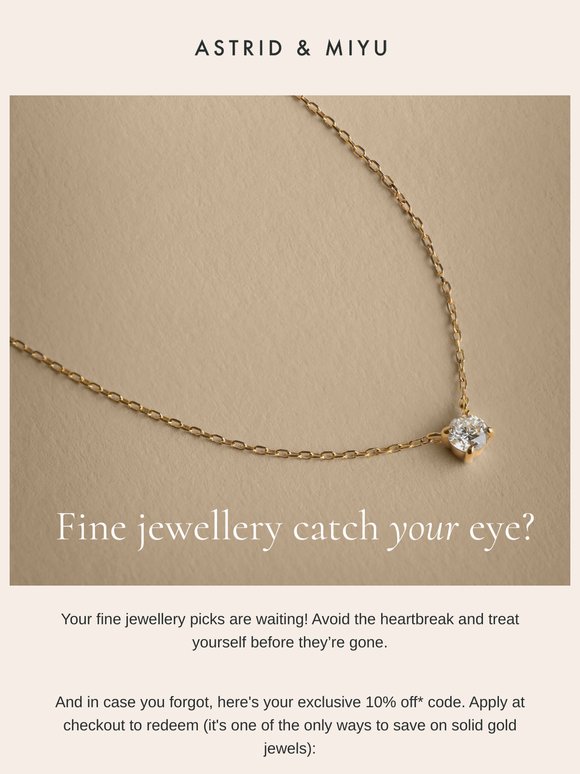 We've saved your jewels