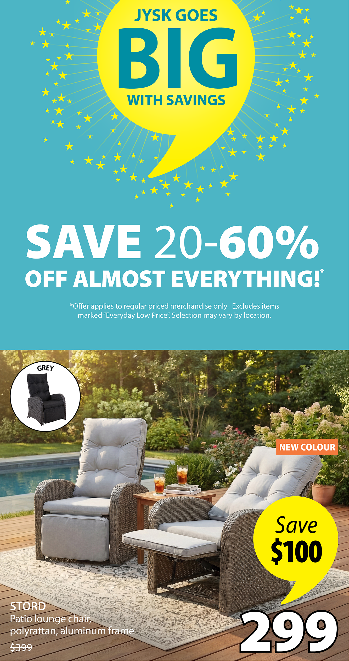 SAVE 20-60% OFF ALMOST EVERYTHING!* | STORD Save $100