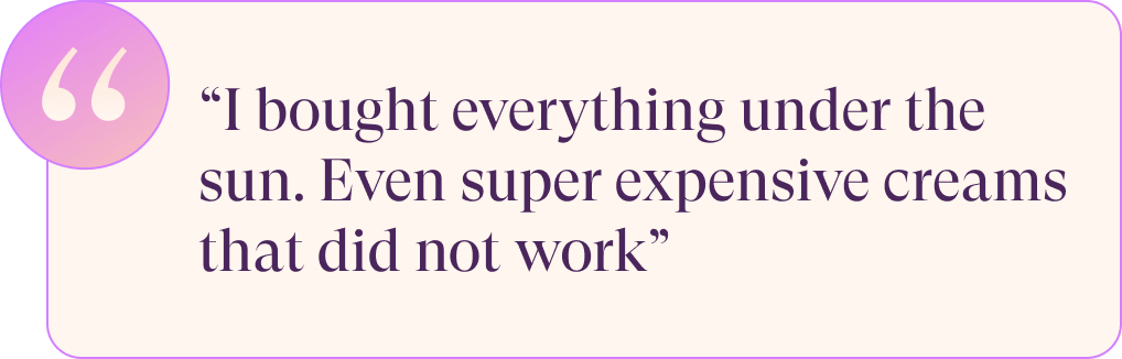 "I bought everything under the sun."
