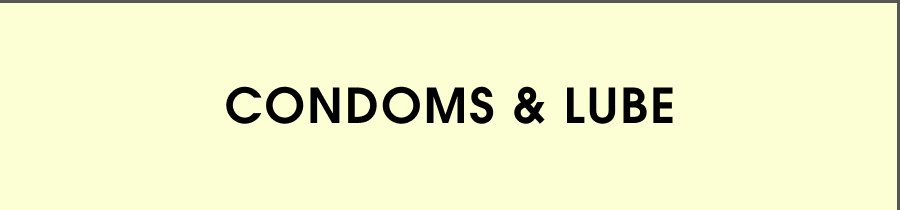 condoms & lube